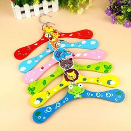 Dog Apparel Random Colour Wooden Pet Kid Cloth Hangers Cute Cartoon Pets Accessories For Dogs Cats Puppy Clothes Stand Mascotas Products