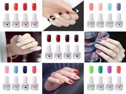 15ml Nail Gel Colour Set Clou Beaute 4pcsset UV Led Nail Polish Gel Lacquer Soak Off Varnish UV Polish5787051