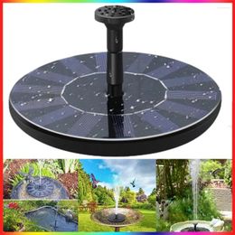 Garden Decorations Outdoor Solar Water Fountain Floating Bird Bath Pool Pond Waterfall Panel Powered Pump Accessories