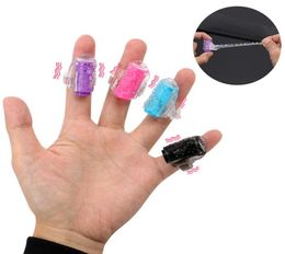 Mini Finger Vibrators Gspot Vibrator Masturbation Clitoris Stimulator Oral Licking Adult Products Sex Toys For Women4659903