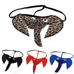 Underpants Elephant Mens thong G String Homme Sexy Penis Bag Fun Gay Underwear New Q240430