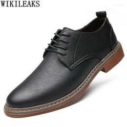 Dress Shoes Men Leather Office 2024 Formal Oxford For Wedding Business Suit Los Zapatos De Hombres