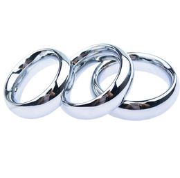 Men Cockrings Cock Ring Stainless Steel Adult Fetish Ejaculation Delay Sexy Toy Penis Rings Erotic Sex Products8619892