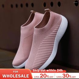 Walking Shoes Women Soft Sneakers Lightweight And Comfortable Slip On Lazy Loafers For