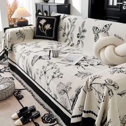 American Sofa Towel Cover Cloth Full Chenille All-season Universal Cushion Light Luxury and High-end