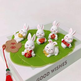 Garden Decorations 1Pc Cute Cartoon Micro Landscape Resin Decoration Crafts Desktop Home Ornaments Gardening Accessories Doll House