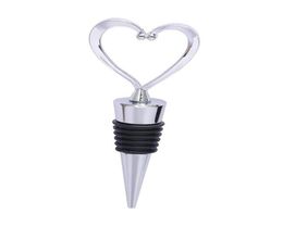 Heart Shaped Champagne Wine Bottle Stopper Valentines Wedding Gifts Set Wine Stopper Bar Accessories XB19412546