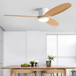 Lamp Dining /Living Room Ceiling Fan Lights Household Modern Nordic Simple Frequency Conversion With Electric Fa