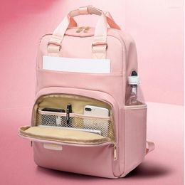 Backpack Women Men Waterproof Commuting USB Charging Luxury Oxford Students School Books Laptop Bag Girls Cute Travel Backpacks