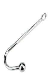30250mm Stainless steel anal hook metal butt plug with ball anal plug anal dilator gay sex toys for men and women adult games7873465