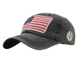 FASHION womens mens snapbacks caps Hat washed to do old letters baseball cap wild trendy men and women American flag cotton hat5106935