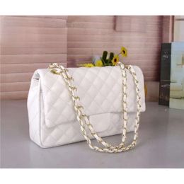 Bag Luggage Accessory Top Tote Bags Luxuries Designer Women Bag Custom Brand Handbag Gold Chain Crossbody Black White Pink Cattle Should 5902