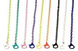 Mask Chain Holder Acrylic Lanyard Sunglasses Chains Antislip Reading Glasses Cord Neck Strap Rope for Children Women Men JK2101XB2015629