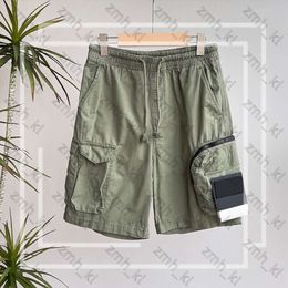 Stones Islandes Short Men's Designer Shorts Pockets Work Womens Summer Sweatpants Multi-function Thigh Pants Short Casual Loose High Street Shorts Cp Jacket 312