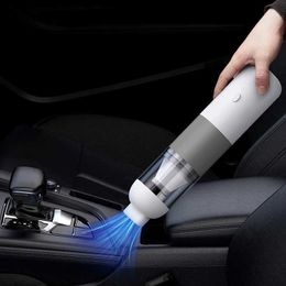 Vacuum Cleaners New portable small handheld vacuum cleaner intelligent household and automotive dual-purpose wireless powerful silent Q240430