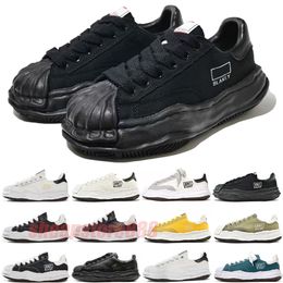 2024 MMY Outdoor Shoes Maison mihara Maison shoe men trainers women sneakers Black White Yellow womens shoe Dissolve sports size 36-45