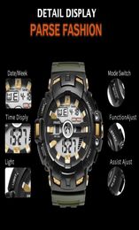 2020 SMAEL LED Bracelet Digital Waches SMAEL Brand Luxury Clock Men Military Watches Alarm relogio montre1532B Men Watches Sport W8593718