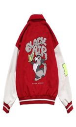 Aelfric Eden Hip Hop Bunny Butterfly Patchwork Jackets Mens SS Harajuku Color Block Baseball Coats Streetwear Bomber Jacket 2012268997387