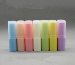 30pcs 4g Empty RedPinkBluePurple Cosmetic Small Lipbalm Tube DIY Makeup Lipstick Sample Sack Pack Container with matte cover4349844