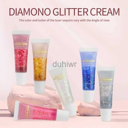 Body Glitter Glitter Gel Face Mermaid Sequins Glitter Paint Gel Body Glitter Self Adhesive Glitter GelCosmetic Glitter Makeup 6 Colours d240503