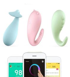 Monster Pub Vibrator Long Distance Remote Control USB Charge Vibrating Egg Sex Toy for Couple Bluetooth Connected Vibrators Y191228715998