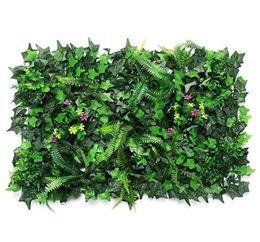 Artificial Garden Green Plant Indoor Simulation Grass Home Wall Decoration Els Cafes Backdrops Outdoor Tuin Decorative Flowers W9577140