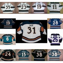 Kob Manitoba Moose 23 Todd Warriner 17 Darby 24 Keefe 31 Eddie Lack 38 Tremblay 19 Savage 38 Sylvain Blouin 52 Shirokov Hockey Jersey