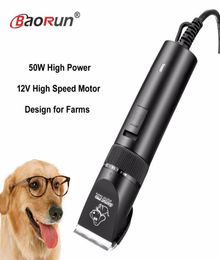 2017 50W High Power Professional Dog Grooming Pets Animals Cat High Quality Clipper Pets Haircut Shaver Machine8404372