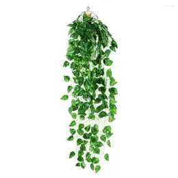 Decorative Flowers Simulated Green Luo And Leaf Plant Wall Hanging Vine Matching Climbing Tiger