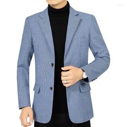 Men's Suits Men Business Casual Blazers Jackets Spring Autumn High Quality Coats Man Formal Wear Slim Fit Size 4XL