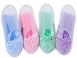 100pcs Durable Micro Disposable Eyelash Brush Extension Private Label Individual Applicators Mascara Brush For Women beauty to9942878
