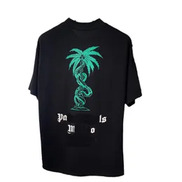 Fashion designer tshirt mens shirt womens tshirts coconut tree print round neck tees summer thin breathable casual sports tops simple oversize couple clothing