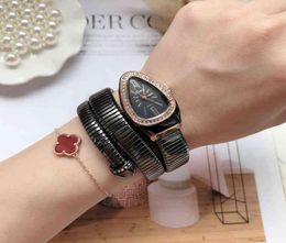 wristwatches women039s watches top brand luxury snake bracelet women watch fashion dress crystal watches female clock March 8 l7238390