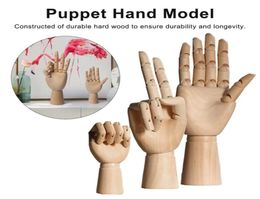 12107 Inches Tall Wooden Hand Drawing Sketch Mannequin Model Wooden Mannequin Hand Movable Limbs Human Artist Model 2011255924003