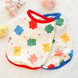 Dog Apparel Pet Clothes Vest For Dogs Clothing Cat Small Candy Bear Print Cute Thin Spring Summer Boy Girl Chihuahua Products 2024