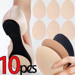 Women Socks Non-slip Sticker High Heel Forefoot Anti-skid Pads Noise-absorbing Wear-resistant Sole Anti-slip Silent Protection