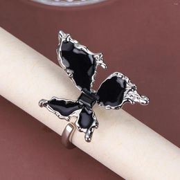 Cluster Rings The Asymmetrical Metal Butterfly Ring Is Perfect For All Occasions And As A Gift Friends