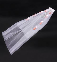 Party Decoration 21x60 Cm White Penis Veil Bachelorette Decorations Adult Theme Nightclub Bar Pecker Veils Supplies9583234