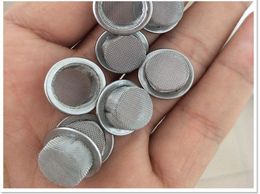 15mm Round Diameter 7mm Height Whole Smoking Screens Bowl Shaped Quartz Crystal Smoking Pipe Tobacco Metal Filters Smoking Acc9746606