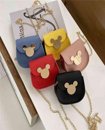 Girl Purse Handbag Children Wallet Small Coin Box Bag Cute Mouse Bow Kid Money Bag Baby Shoulder7767256