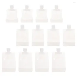 Storage Bottles 12 PCS Refillable Empty Pouches Bag Leakproof Shampoo Emulsion Practical Toiletry Bags Travel Pouch Bye