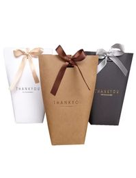 Gift Bag Thank You Merci Gift Wrap Paper Bags for Gifts Wedding Favours Box Package Birthday Party Favour Bags9769191