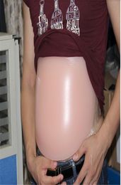 silicone belly pregnant belly 10001500g 25 month comfortable realistic fake belly for false pregnancy for coaplay 20172597641