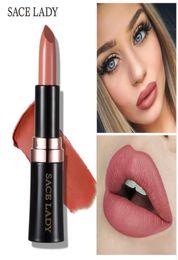 Matte Lipstick Brand Whole Beauty Makeup Longlasting Waterproof Red Make Up Lip Set Mate Nude Cosmetic6198730