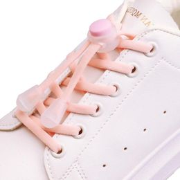 Shoe Parts Elastic Lock No Tie Shoelaces Bread Buckle Laces Sneakers Shoelace Kids Adult Quick Lazy Lace For Shoes Accessories