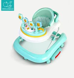 Selling Folding Baby Walkers with Music and Toy Tray Antirollover Baby Rocking Horse Multifunction Baby Car1807277