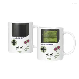 Mugs Game Console Thermochromic Ceramic Coffee Mug Water Cups Drinkware