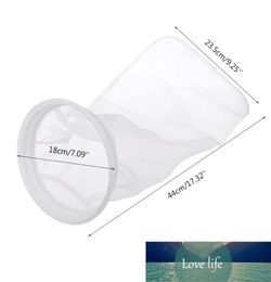 Nylon Mesh Filter Sock Bag Aquarium Marine Sump Fish Tank 200 Micron Replacement Bag1444759