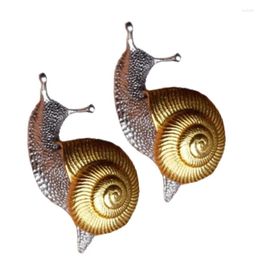 Stud Earrings M2EA Snail Ear Studs Jewellery Eye Catching Adornments Dainty Adornment For Man And Women