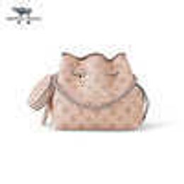 Kids Bags Luxury Brand New Women's Bag Round Zero Wallet with Carved Cowhide Bella Bucket Bag Single Shoulder Bag M22176